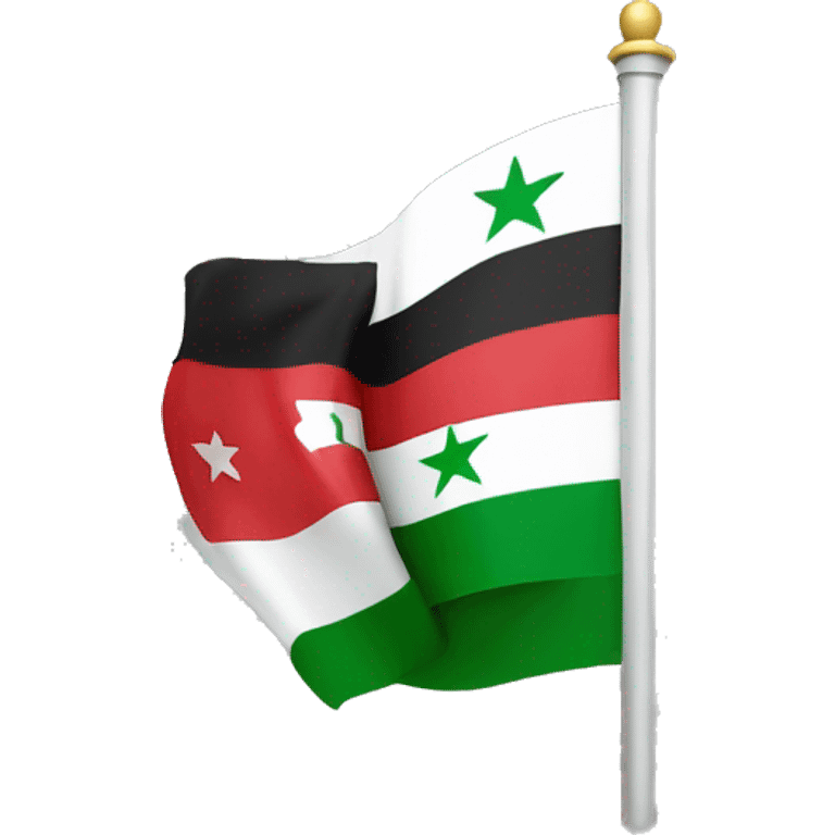 new syrian flag emoji emoji