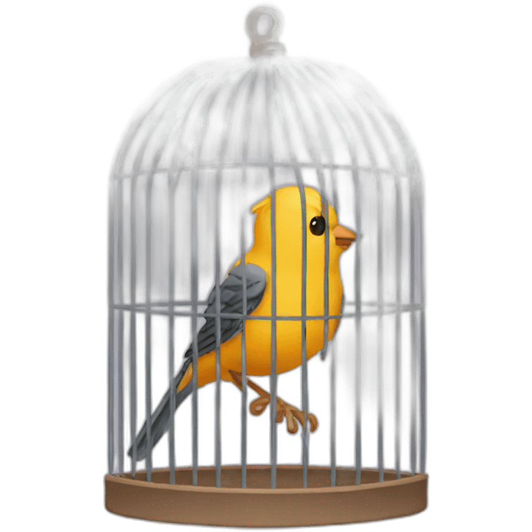 empty bird cage emoji