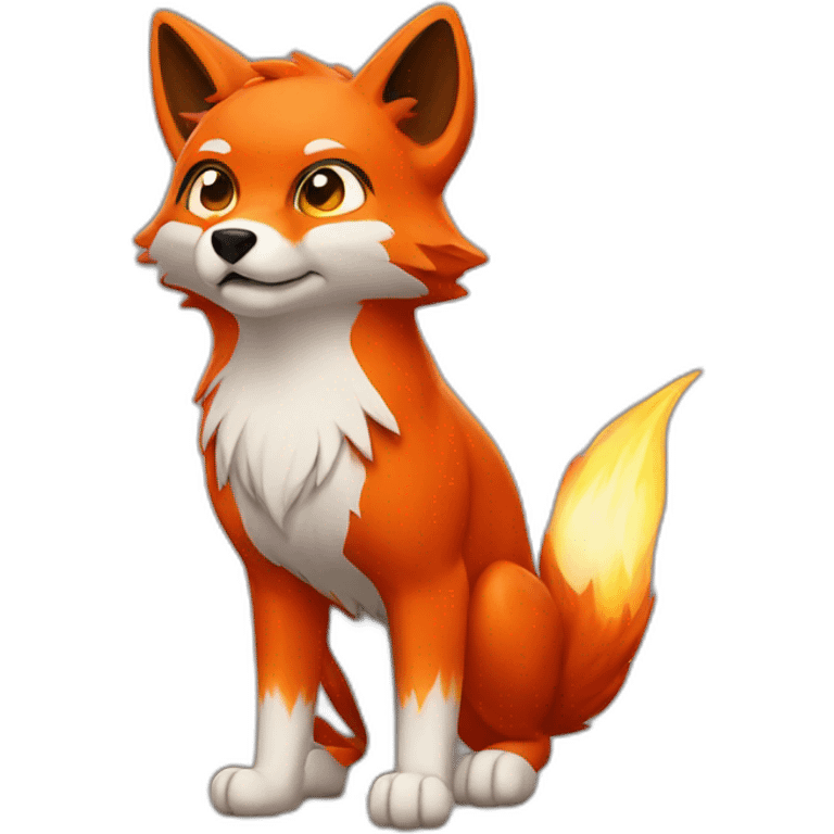 fire fox emoji