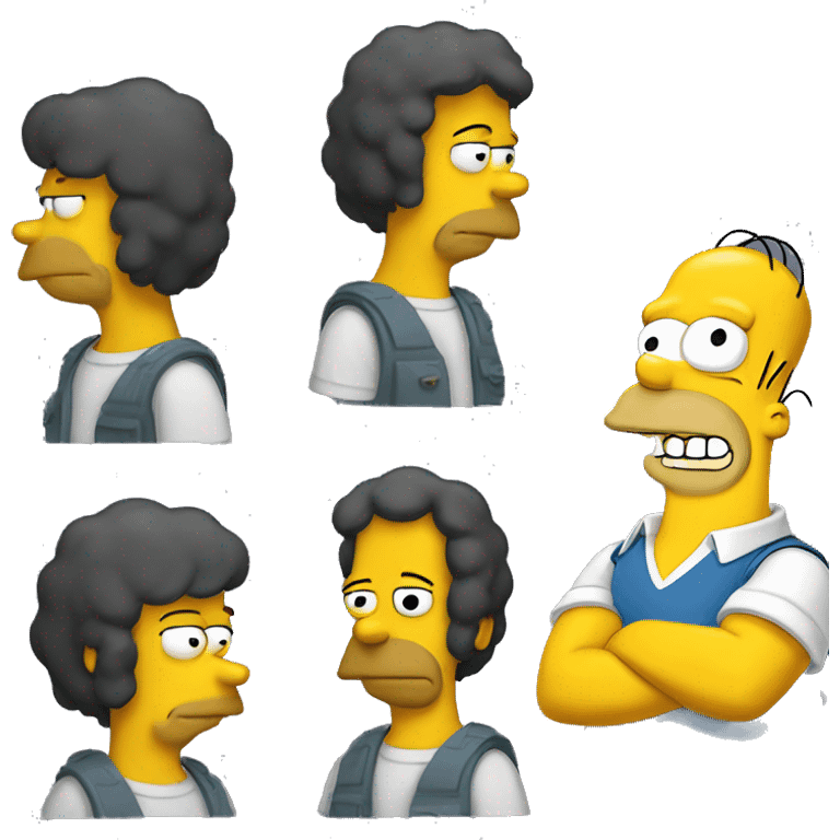 Homer Simpson Homer Simpson emoji