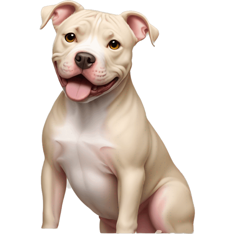 Champagne pitbull emoji