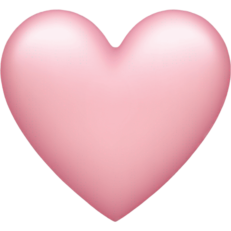 light pink heart emoji