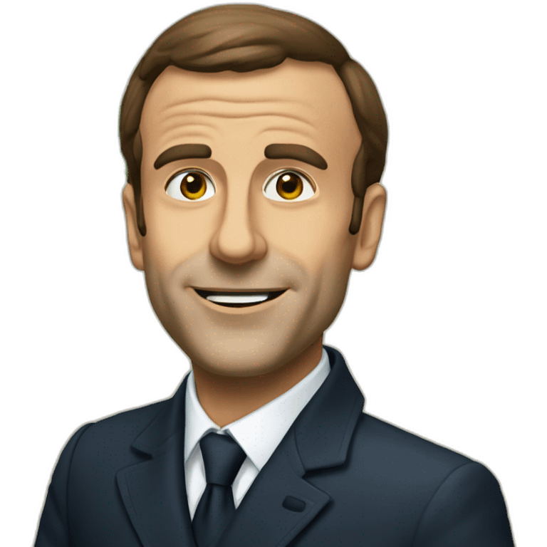 Macron cannabis emoji