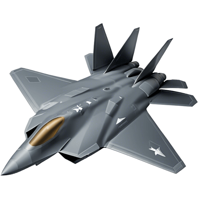 F-22 Raptor - Lockheed Martin (Model Year: 2020) (Iconic colour: Stealth gray) emoji