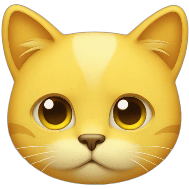 yellow sad cat emoji