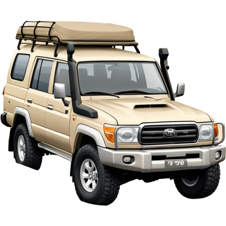 landcruiser 79 series - Toyota (Model Year: 2008) (Iconic colour: sand) emoji