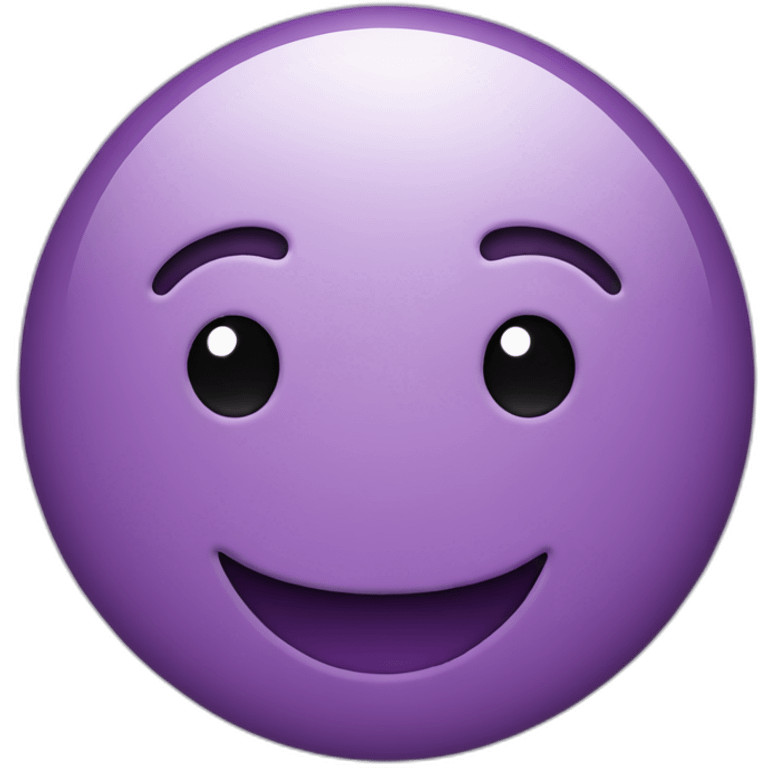 purple smiley face emoji