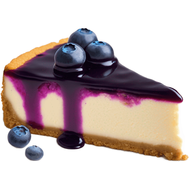 Blueberry Cheesecake  emoji