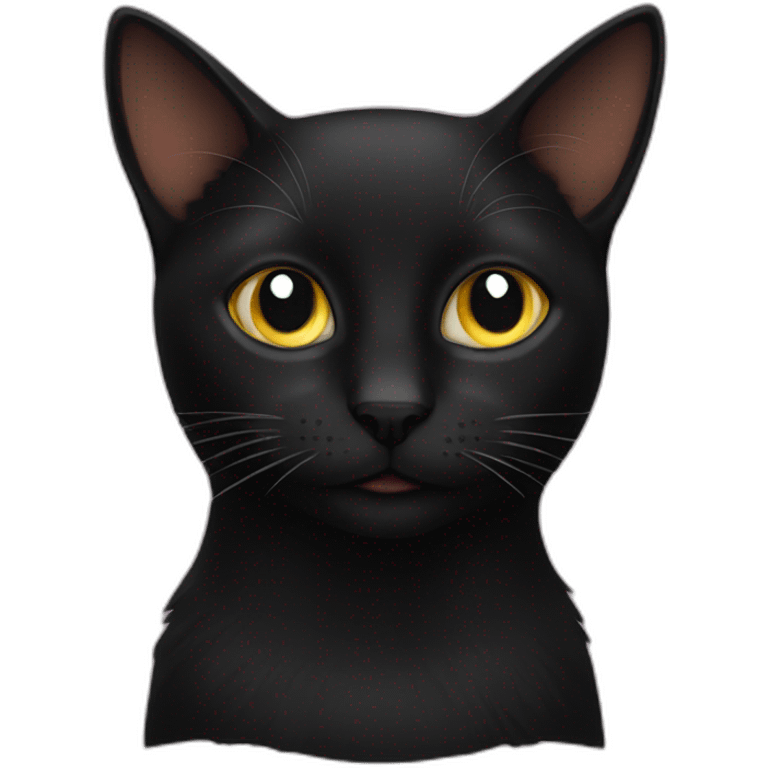 Black cats emoji