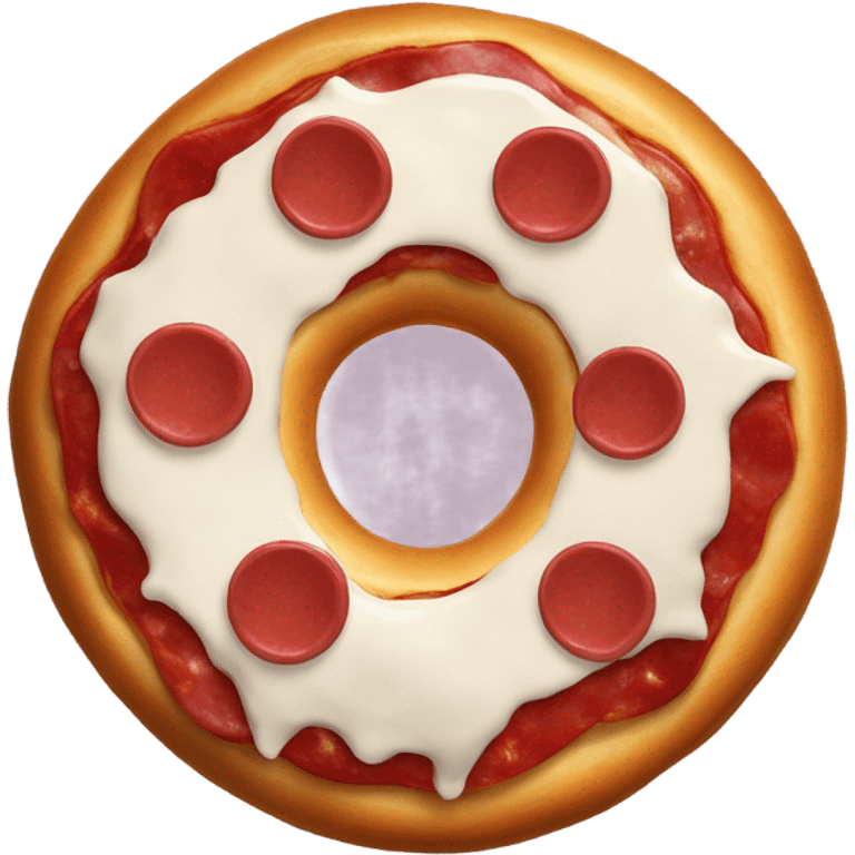 pizza donut emoji