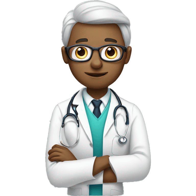 doctor making a diagnosis emoji