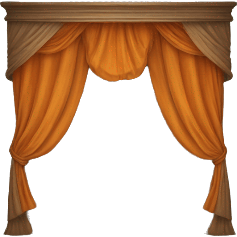 orange curtains  emoji