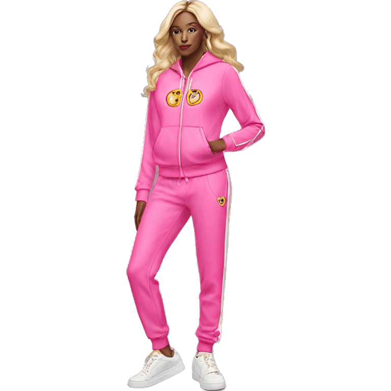 Juicy Couture tracksuit emoji