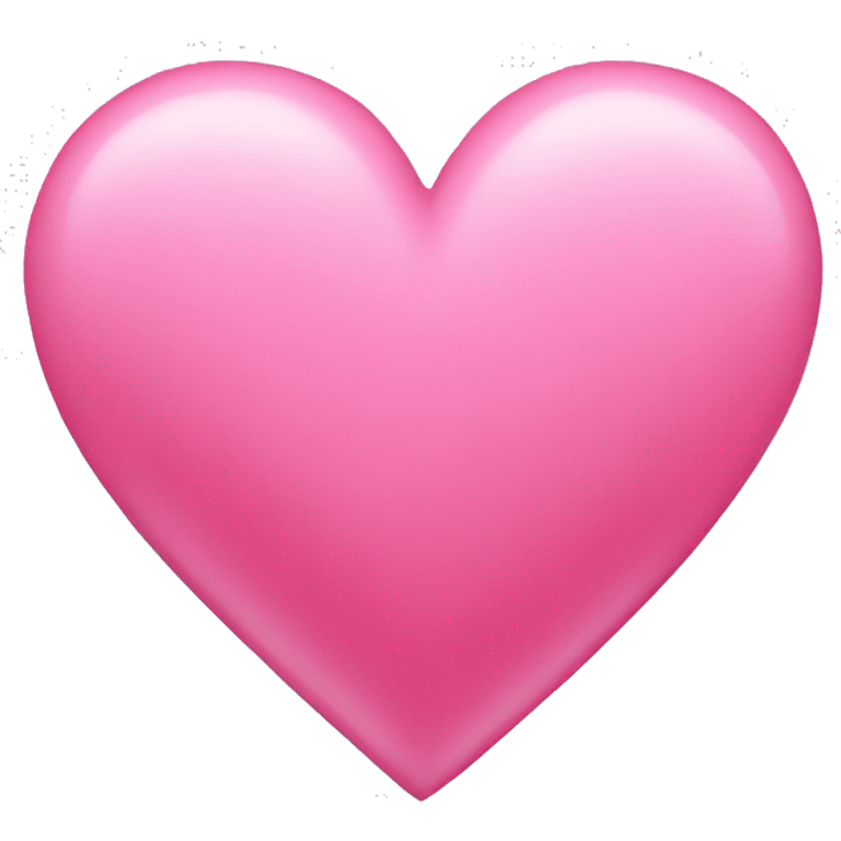 Pink heart  emoji