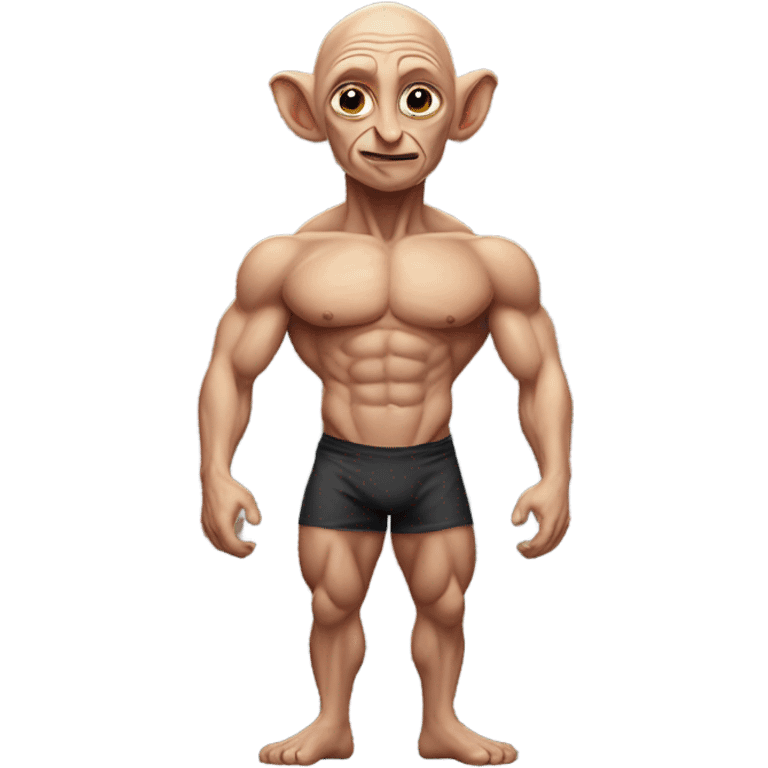 Bodybuilder dobby emoji