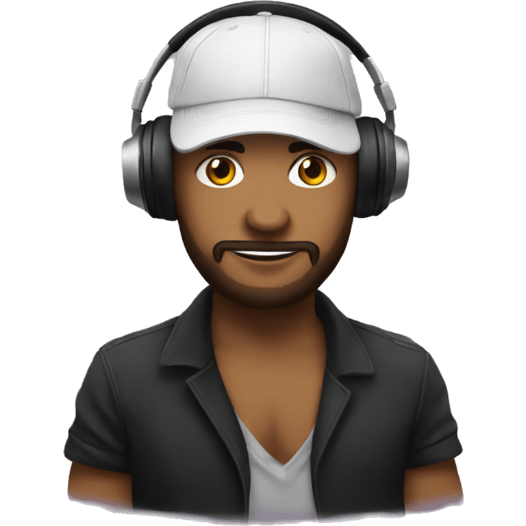 dj avec une kippa emoji