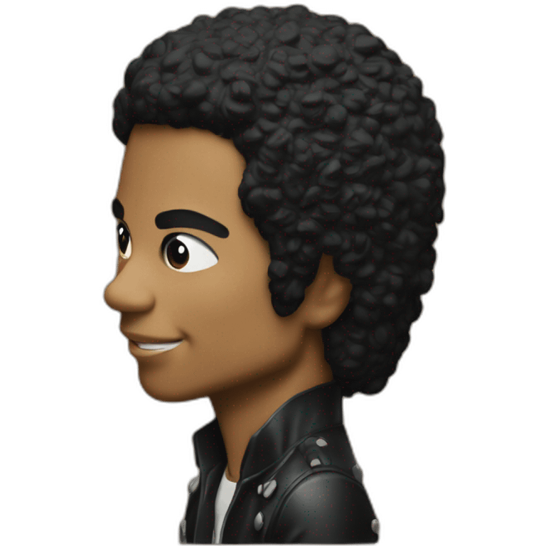 Michael Jackson off the wall cover emoji