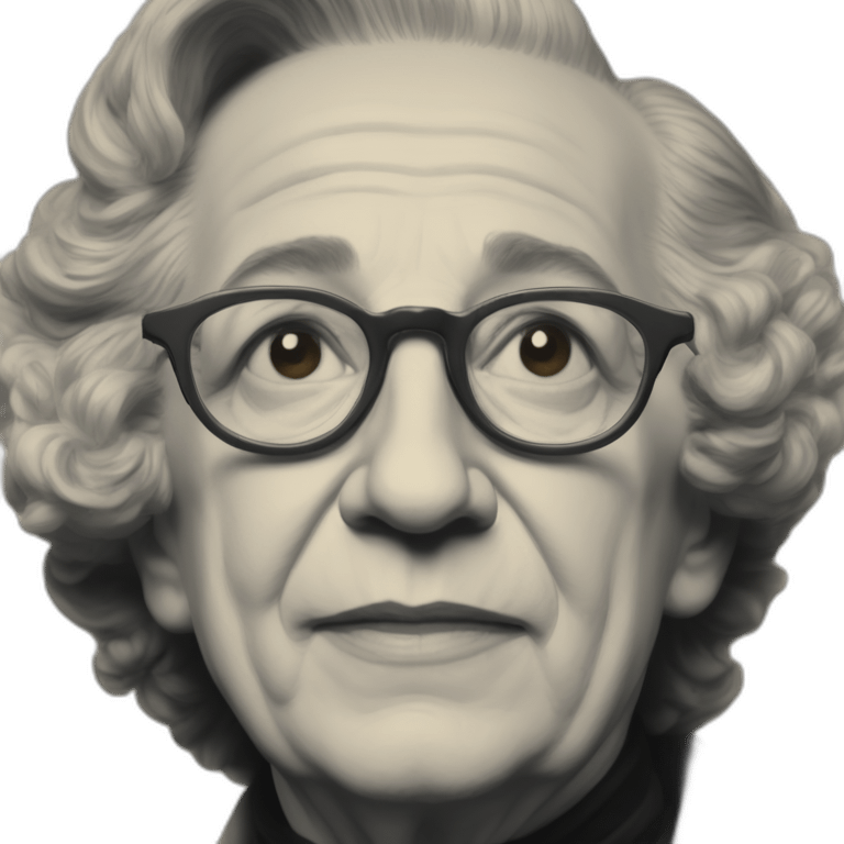 Arendt en couleur emoji