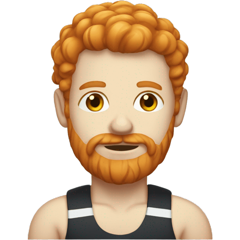 Ginger rowing  emoji