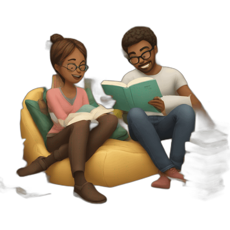 Reading club emoji