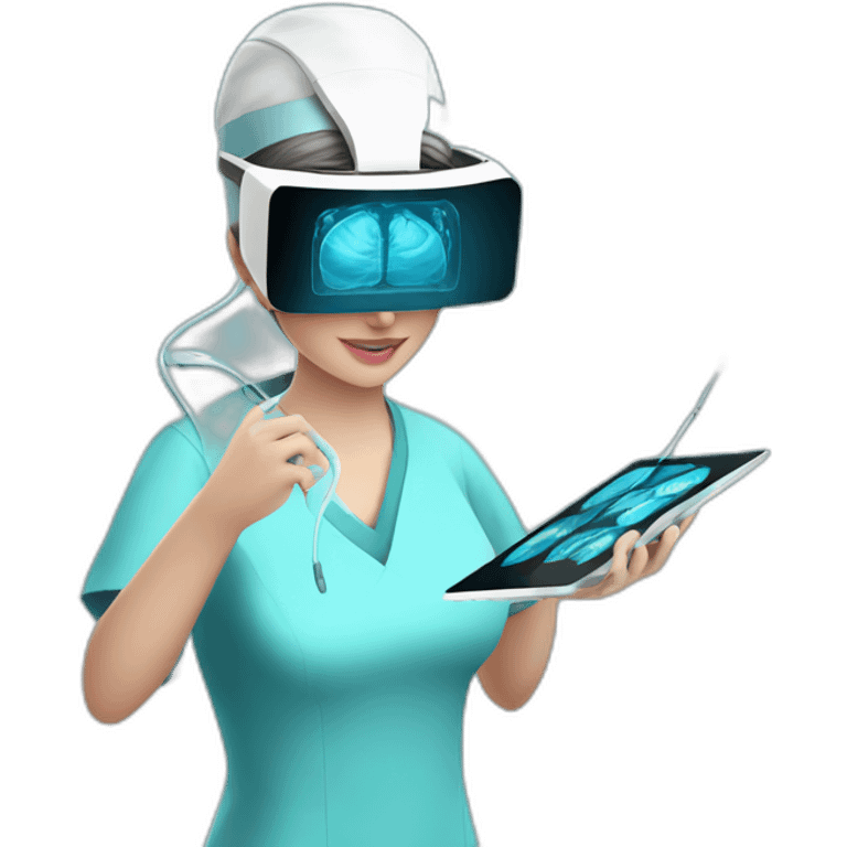 Surgeon-performing-Breast-surgery-with-virtual-reality-display emoji