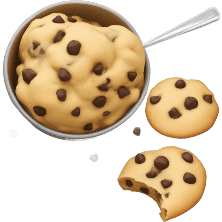 Cookie dough  emoji