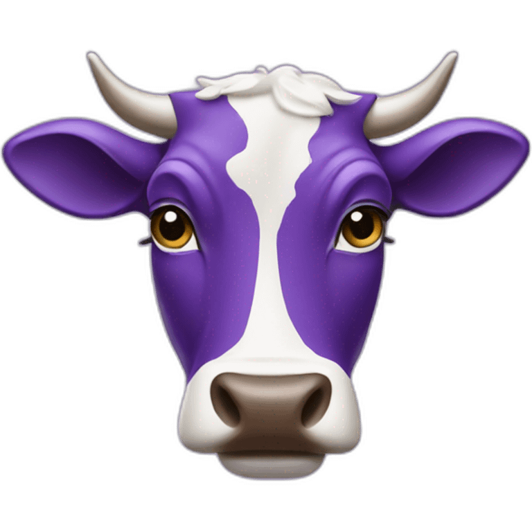 milka purple cow emoji