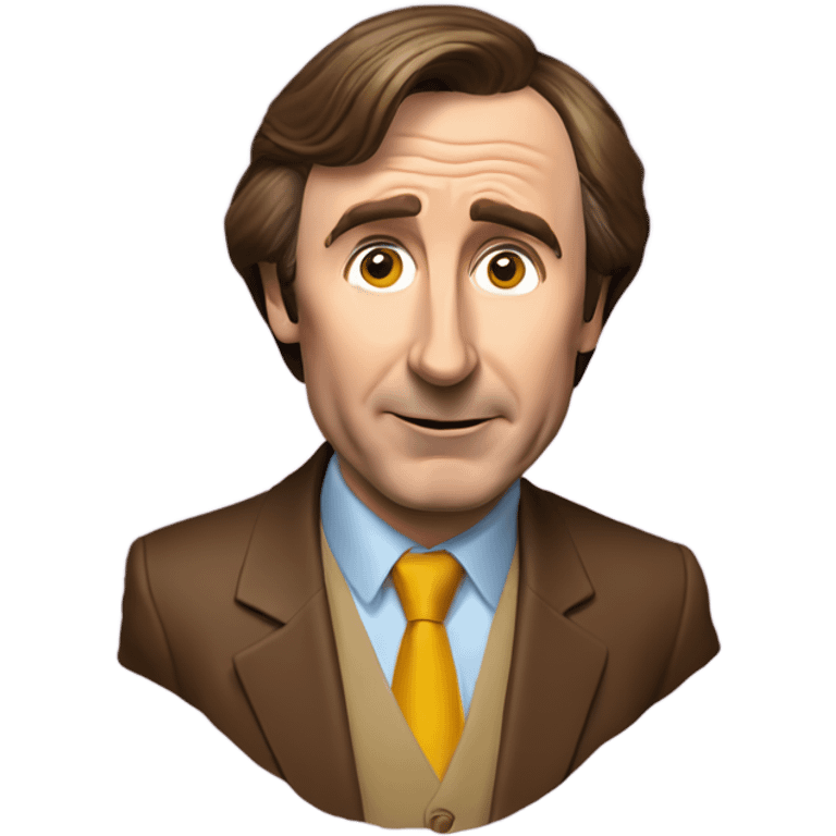 Alan partridge with toblerone emoji