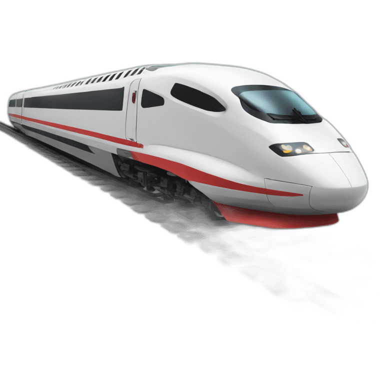 high speed train, Deserticon style emoji