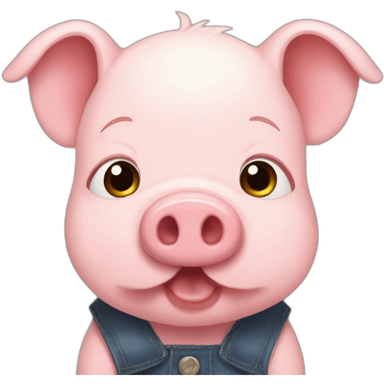 cute-pig-that-looks-like-a-dad emoji