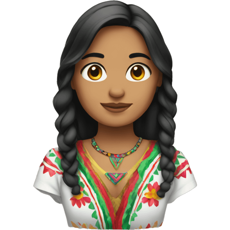 Mexican girl  emoji