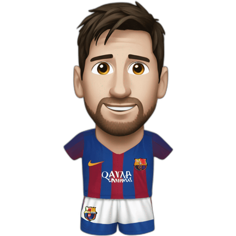 Messi pleure emoji