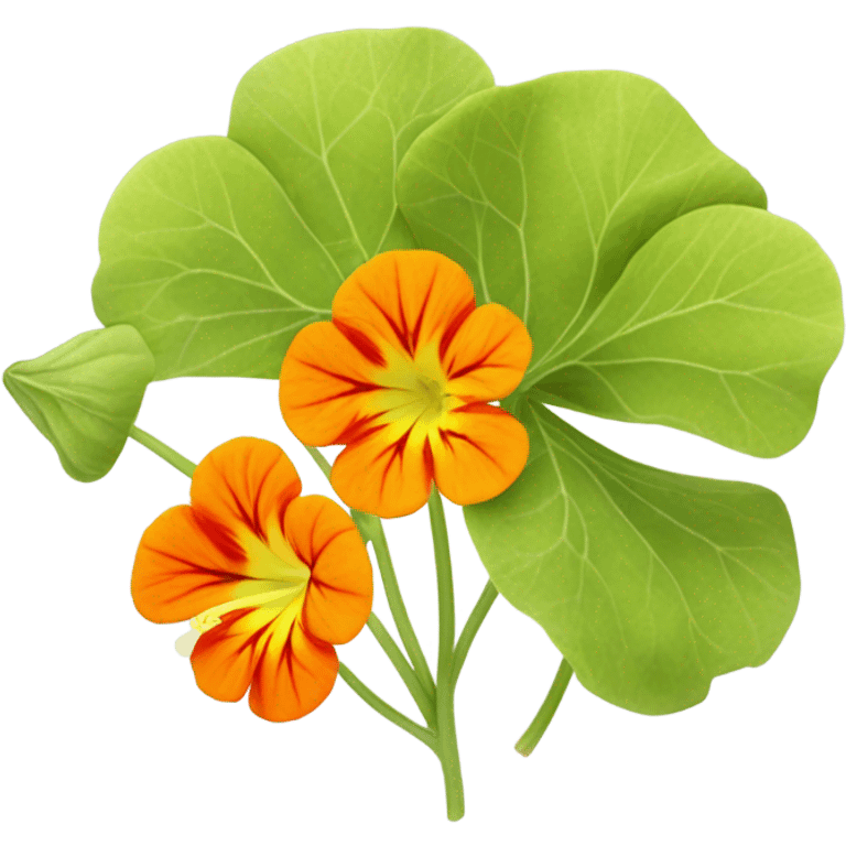 Nasturtiums flower  emoji