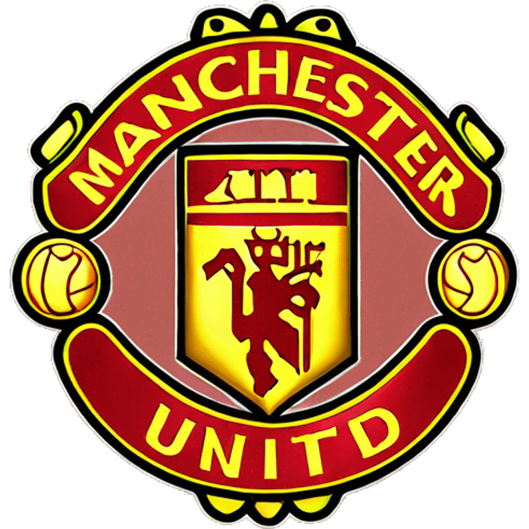 Manchester united logo emoji