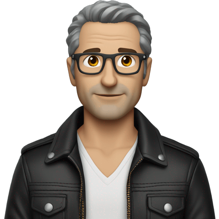 éric lapointe with leather jacket emoji