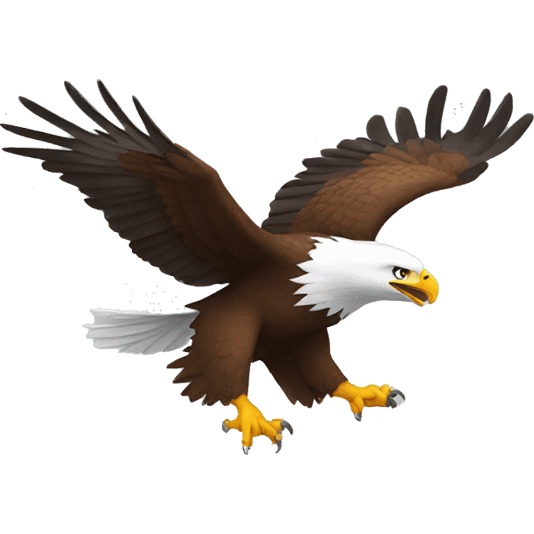 flying eagle emoji