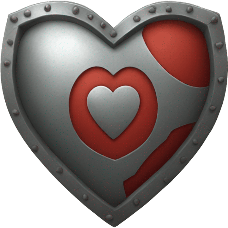 an heart shield emoji