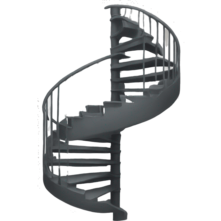 spiral staircase in a circle emoji