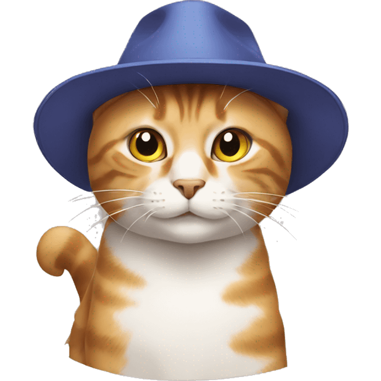 cat with hat emoji