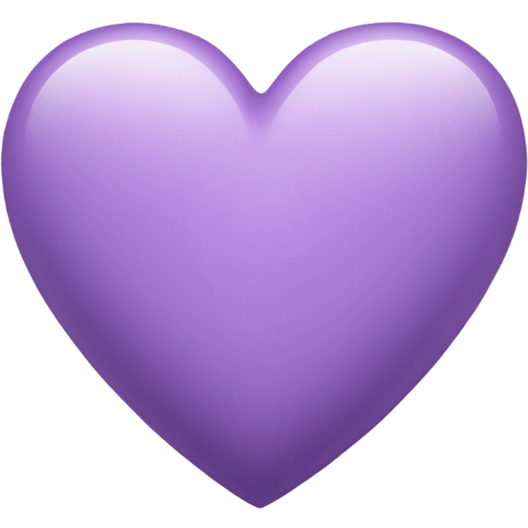 light purple heart emoji