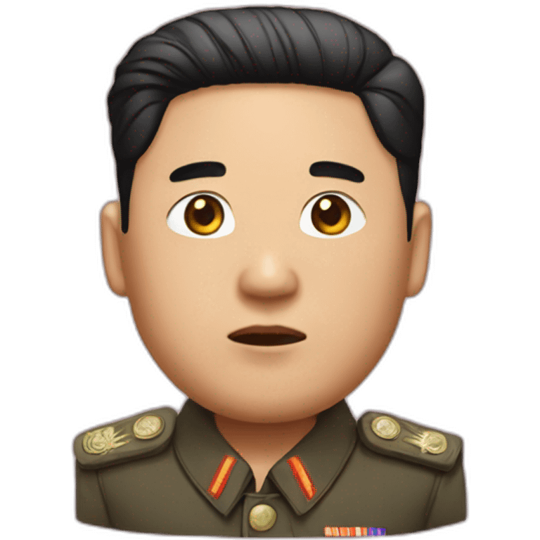 Kim Jon un emoji