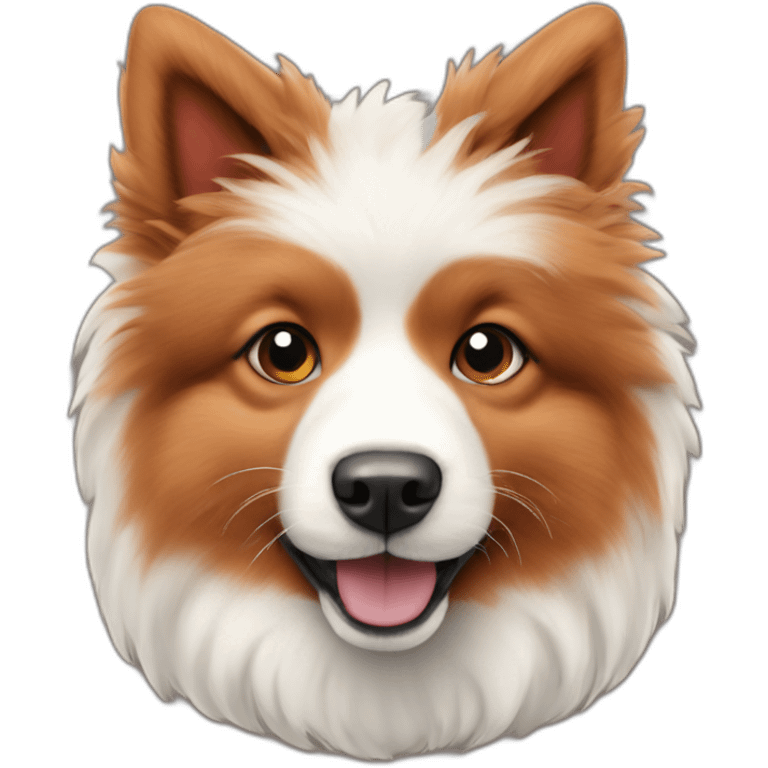 red Iceland Sheepdog spitz emoji