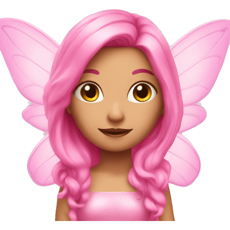 pink fairy emoji