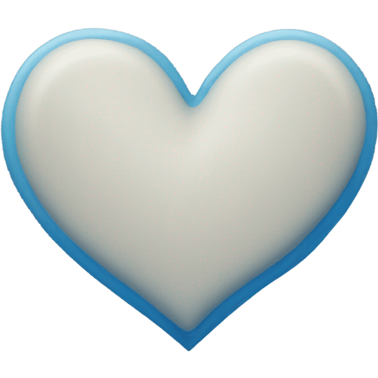 Blue heart emoji