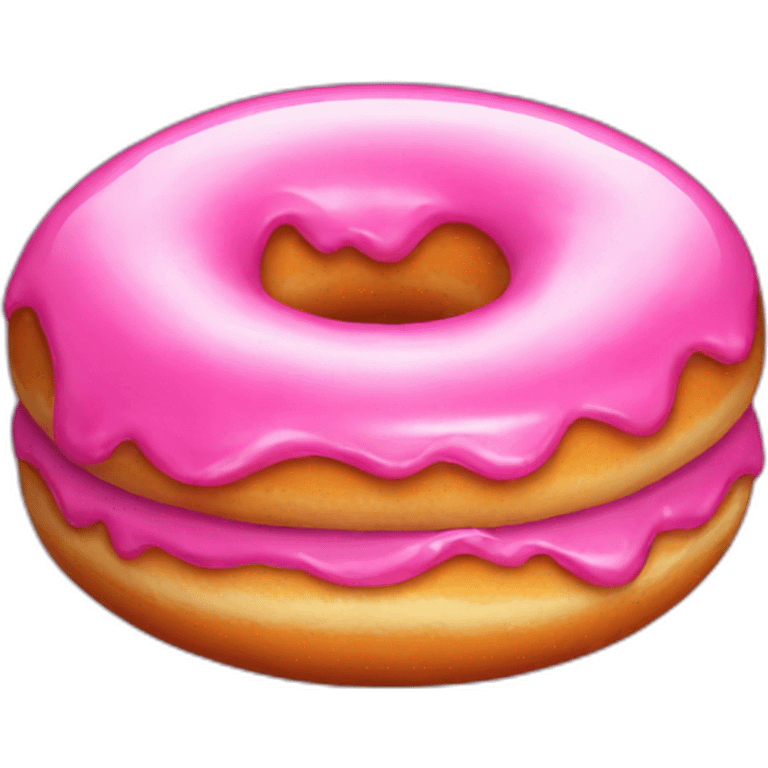 pink donut emoji