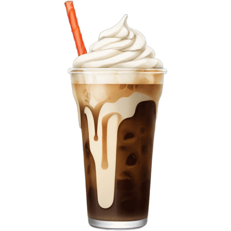 Iced coffee  emoji