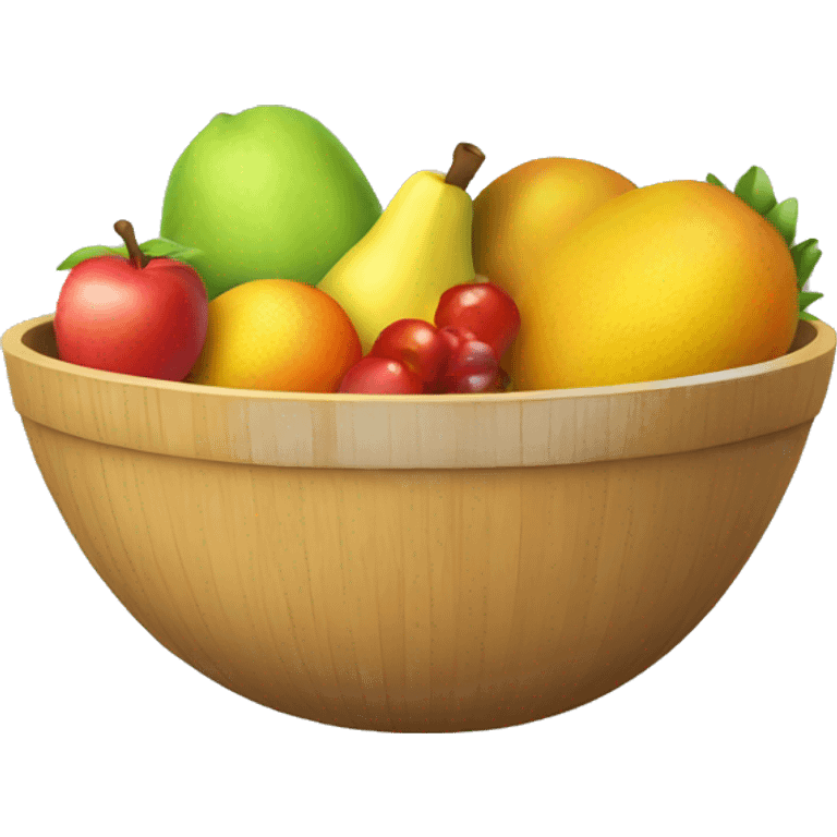 Fruit bowl emoji