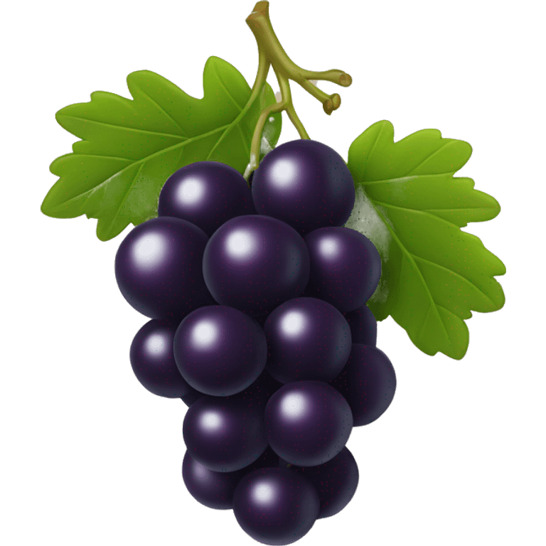 Black currant  emoji