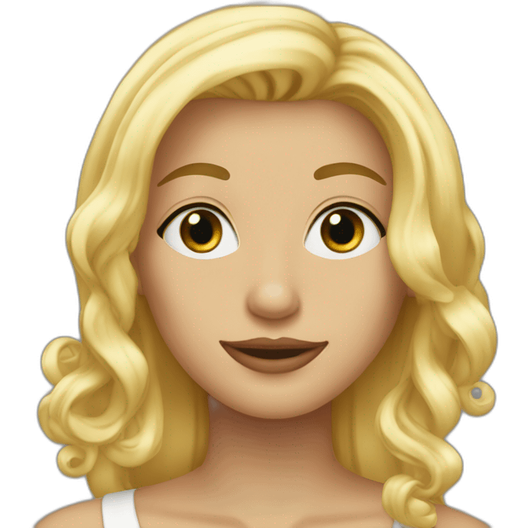 Blond Daphné COFFYN emoji