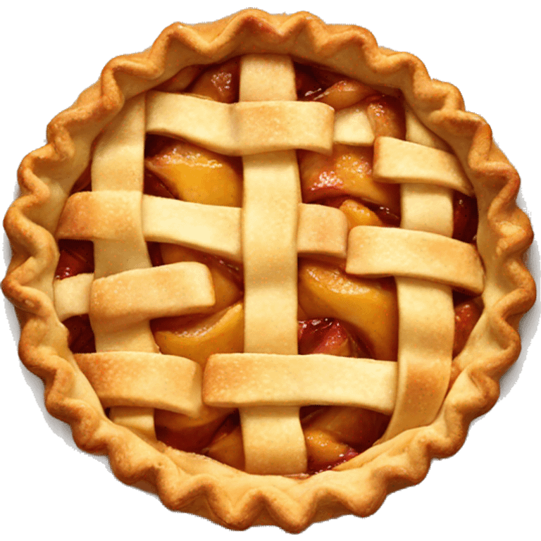 Apple pie emoji